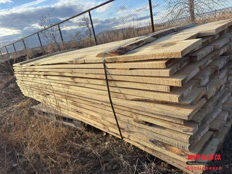 Rough Cut 1 x 8 x 10 ft.