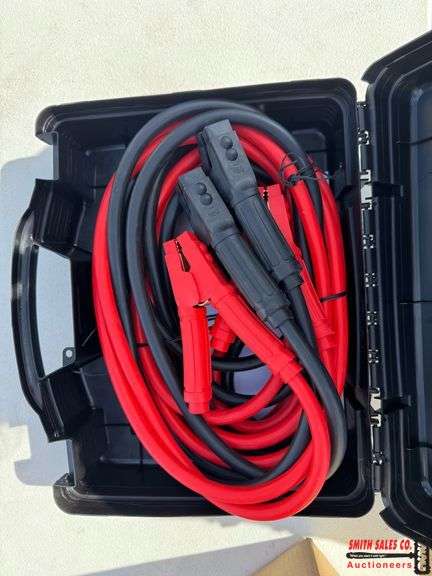 Unused Jumper Cables 25 ft. 1 Gauge