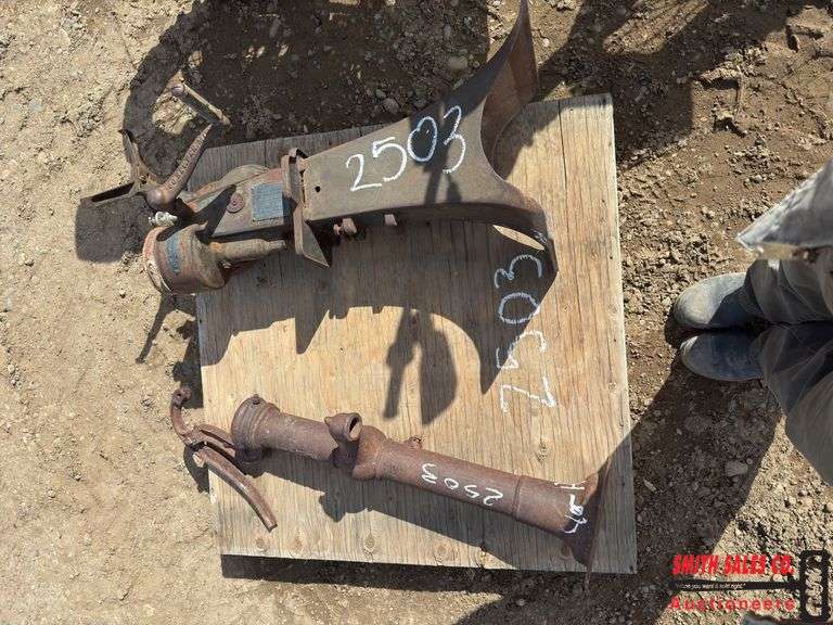 Antique yard art