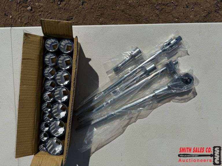 Unused Craftsman 22 pc. set, 3/4 drive