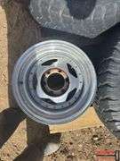 2 tires and 2 rims