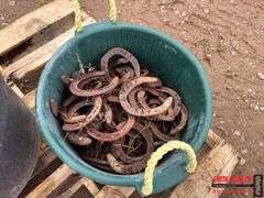 Buckets of Horse Shoes