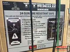 Unused 24 Firearms Safe