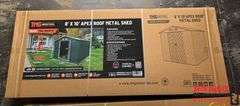 StanForge-TMG-MS0810 Apex Roof Metal Shed