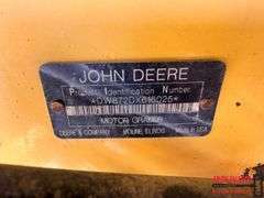 2008 John Deere 872D Motor Grader in Billings, MT