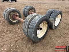 Pair of Trailer Dually Axles
