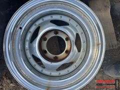 2 tires and 2 rims