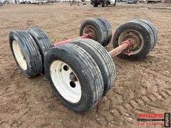 Pair of Trailer Dually Axles