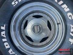 2 tires and 2 rims