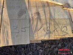 Rough Cut 1 x 8 x 12 ft.