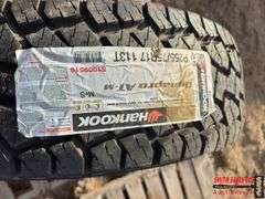 Unused Hankook P255-75R17 tires