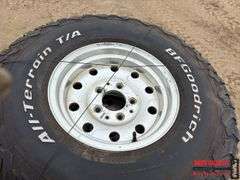 Set of BFGoodrich 33 * 10.5R15LT 114 R Tires