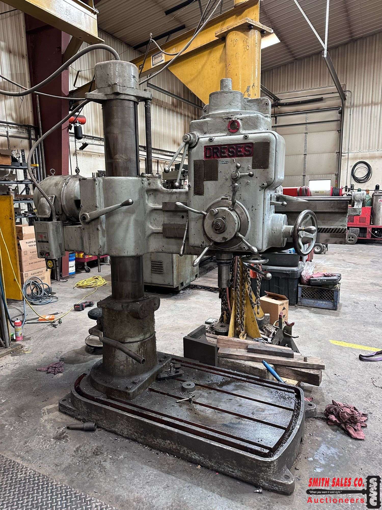 Dreses Radial Arm Drill - Smith Sales Auctioneers LLC