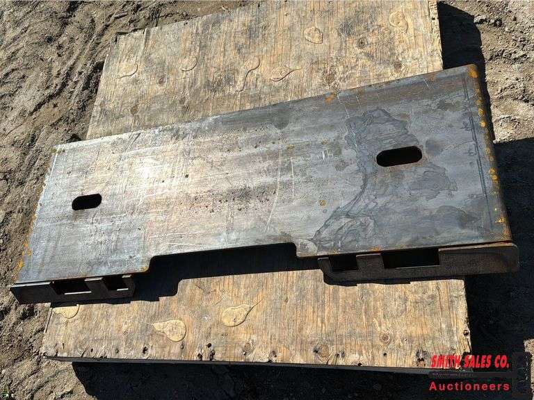 Formed Skid Steer Frame / Plate