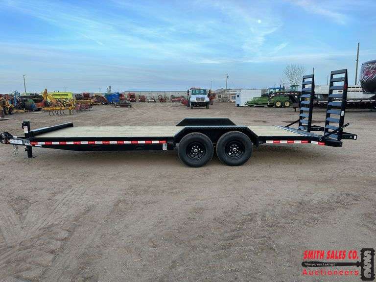 Unused 2025 22 ft. Equipment Hauler Trailer
