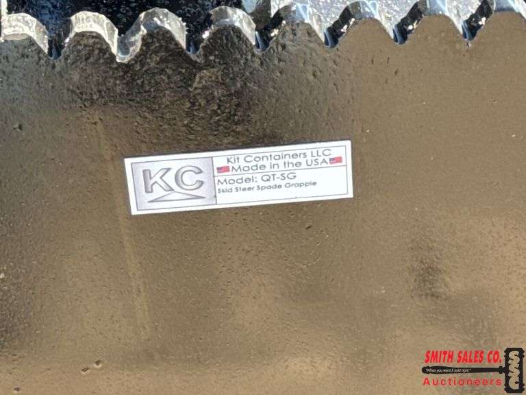 KC Skid Steer Spade Grapple