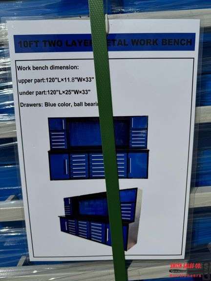 10 ft. Top & Bottom Cabinet