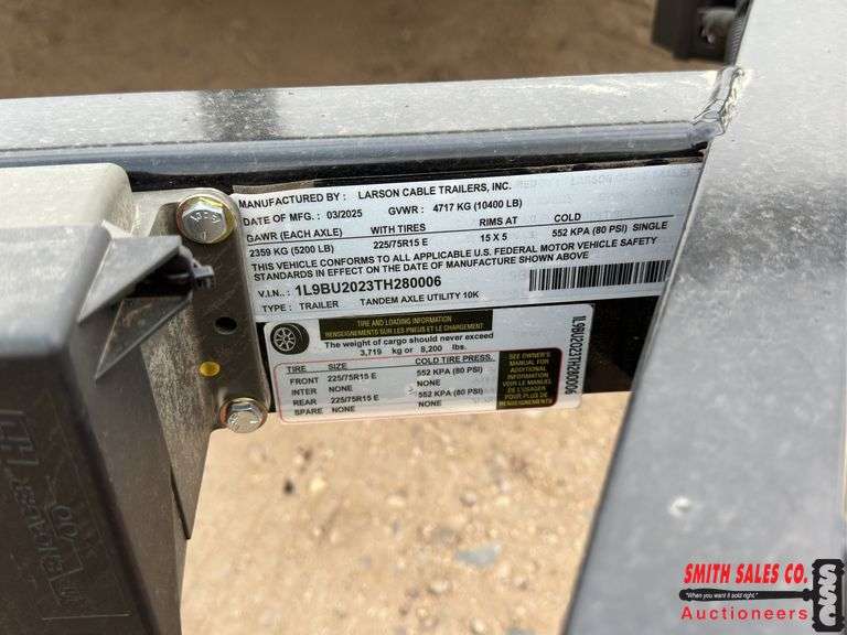 Unused Drive 2025 16 ft. Utility Trailer