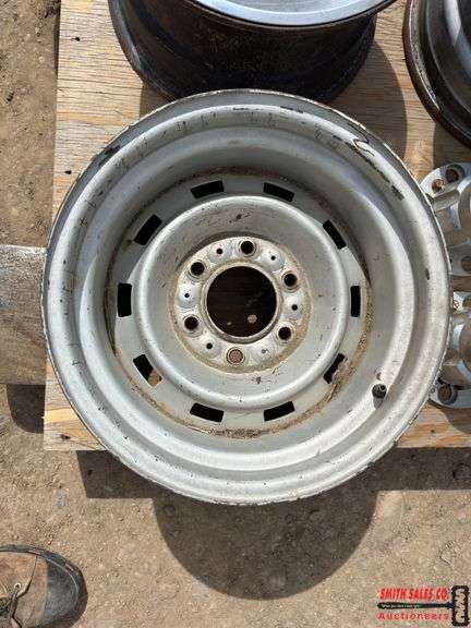 3- 6 hole Chevy Rally Wheels