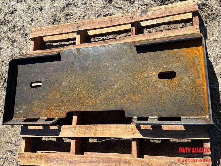 Formed Skid Steer Frame / Plate