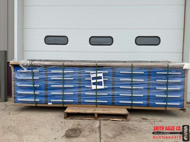 10 ft. 25 Drawer Cabinet