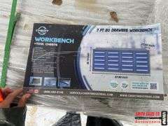 Blue 7ft. Work Bench