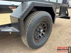 Unused 2025 Drive 14 ft. S/A Utility Trailer