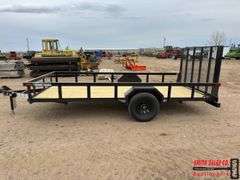 Unused 2025 Drive 14 ft. S/A Utility Trailer