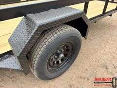 Unused 2025 Drive 14 ft. S/A Utility Trailer