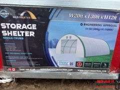 Unused 20 x 30 x 12 Fabric Building