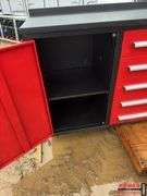 Red 7 ft. Work Bench