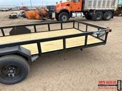 Unused 2025 Drive 14 ft. S/A Utility Trailer