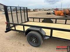Unused 2025 Drive 14 ft. S/A Utility Trailer