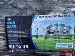 14 ft. Gate w/ Deer Design