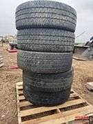 Set of Five LT 275 / 70R18 Tires