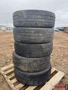 Set of Five LT 275 / 70R18 Tires