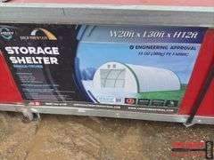 Unused 20 x 30 x 12 Fabric Building