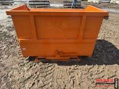 Orange Self Dumping Hopper