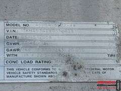 2009 Trail King Quad Axle Belt Trailer