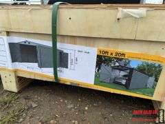 UNUSED 2025 Portable Metal Shed 10x20ft