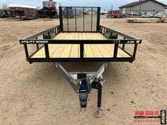 Unused 2025 Drive 14 ft. S/A Utility Trailer