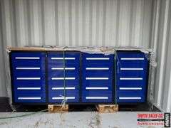 Blue 7ft. Work Bench