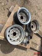 3- 6 hole Chevy Rally Wheels