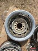 3- 6 hole Chevy Rally Wheels