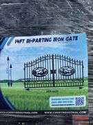 14 ft. Gate w/ Deer Design