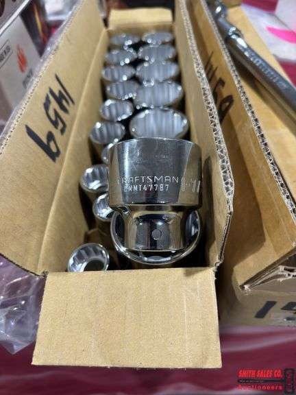 Unused Craftsman 22 pc. set, 3/4 drive