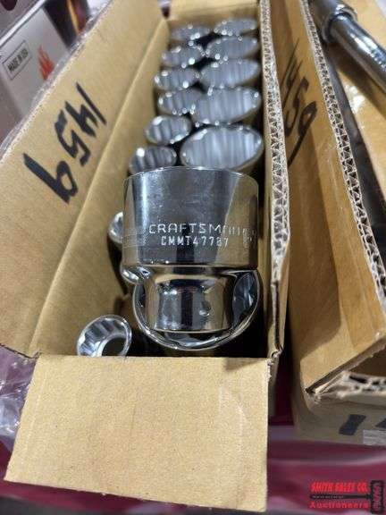 Unused Craftsman 22 pc. set, 3/4 drive