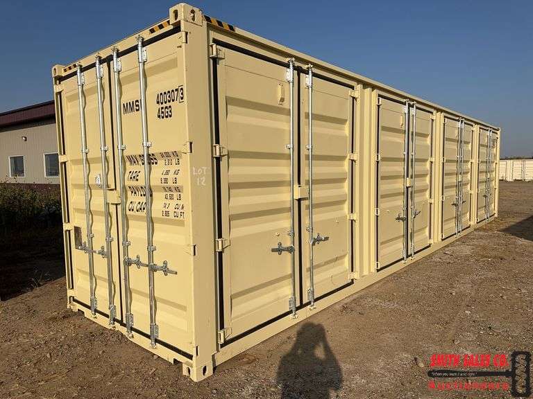 40 ft. Multi Door Container High Cube