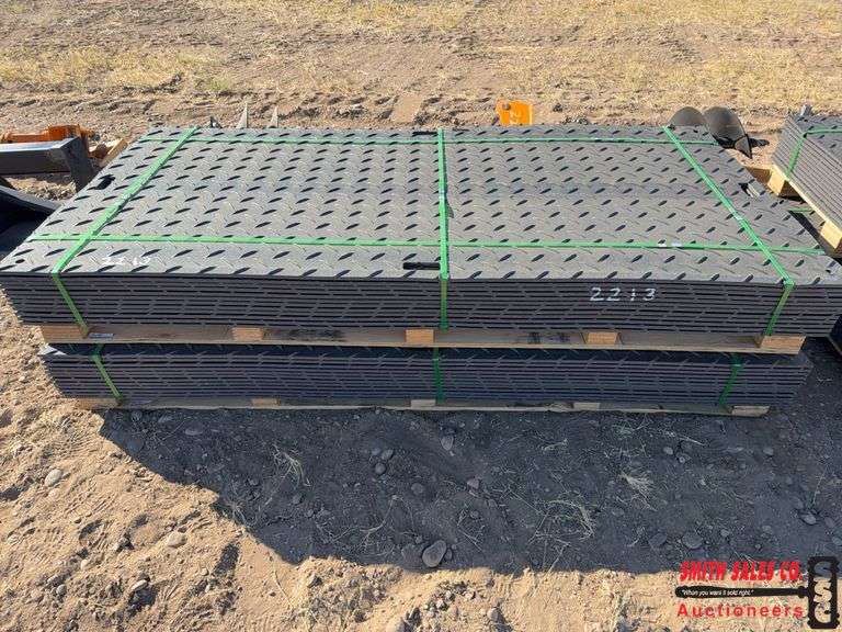 Round Protection Mat Ground Protection Mat - Smith Sales Auctioneers LLC