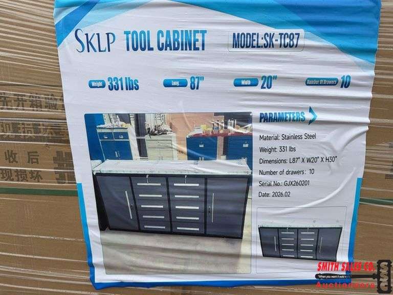 SKLP Tool Cabinet - Smith Sales Auctioneers LLC